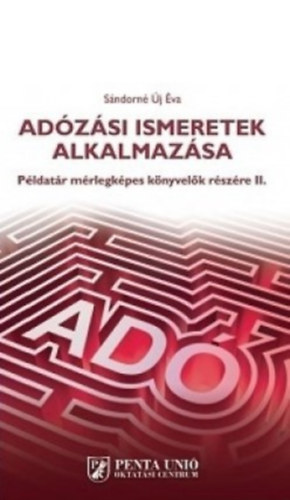 Sndorn  j va - Adzsi ismeretek alkalmazsa  - Pldatr mrlegkpes knyvelk rszre
