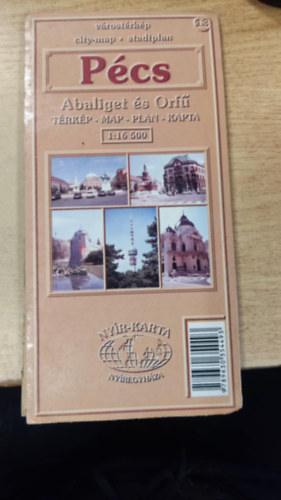 P�cs v�rost�rk�p - Abaliget �s Orf� 1:16500