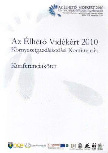 Az �lhet� Vid�k�rt 2010 - Konferenciak�tet