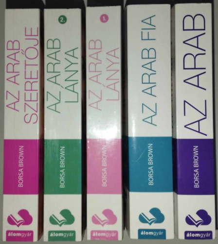 Az Arab + Az arab lnya I-II. + Az arab fia + Az Arab szeretje (5 ktet)