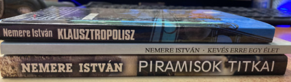 3 db Nemere Istv�n k�nyvcsomag