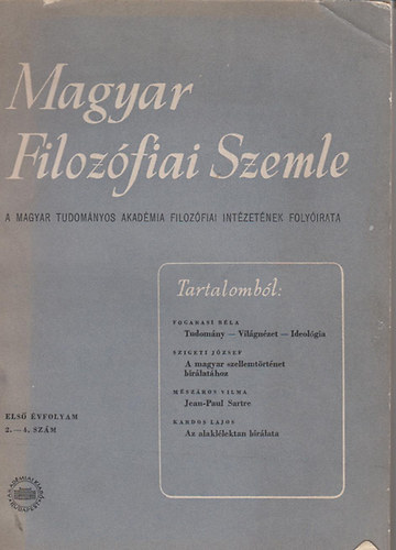 Magyar Filozfiai Szemle