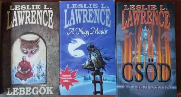 3db Leslie L. Lawrence: Lebegk; Csd; A nagy madr