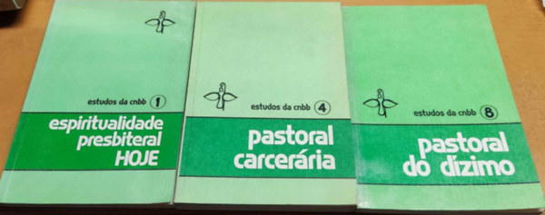 3 db Estudos da cnbb: Espiritualidade presbiteral Hoje (1) + Pastoral carcerria (4) + Pastoral do dzimo (8)