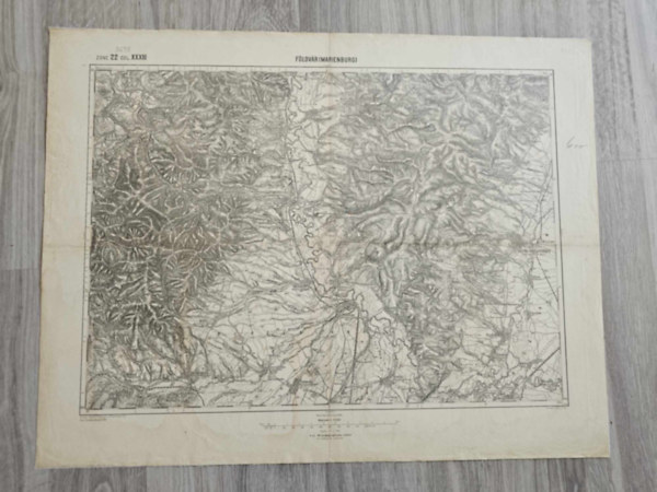 F�ldv�r (Marienburg) t�rk�p 1:75.000