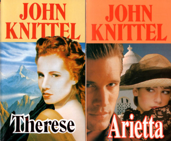 4 db John Knittel k�nyv: Jean Michel, Marokk�i kaland, Therese, Arietta.
