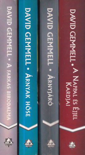 4 db. fantasy: A nappal �s �jjel kardjai + �rnyj�r� + �rnyak h�se + A farkas birodalma