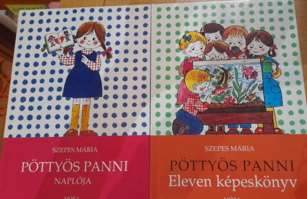 Szepes Mria - 2 db Pttys Panni knyv: Pttys Panni naplja, Pttys Panni - Eleven kpesknyv