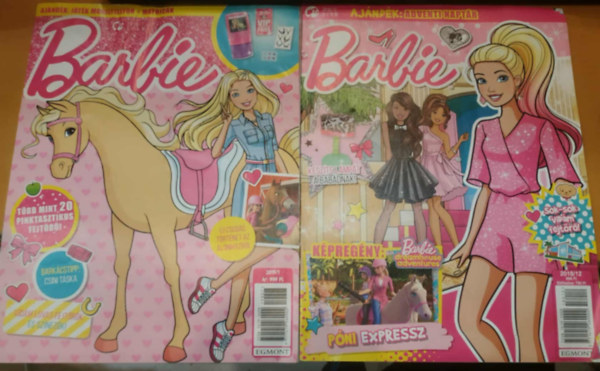 2 db Barbie magazin (szrvnyszmok)