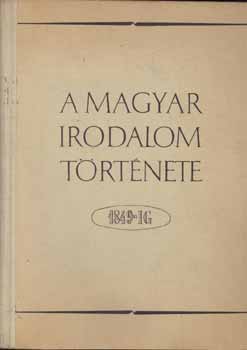 A magyar irodalom t�rt�nete 1849-ig