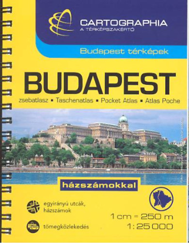 Budapest zsebatlasz (1:25000)