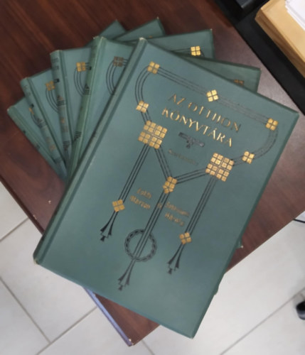 5 db-os KNYVMENT AJNLAT, Az Otthon Knyvtra sorozatbl: Magyar s idegen elbeszlk+Egy vrmegye a trkvilgban+Jeruzslem meghdtsa I-II.+A szilfk alatt