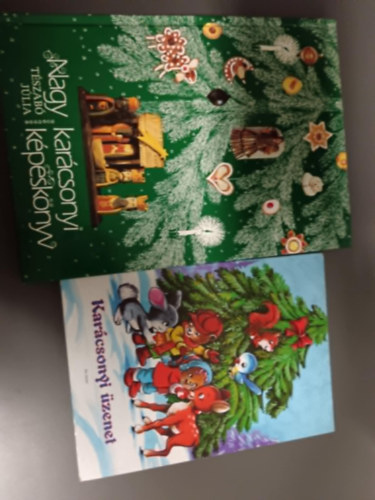 2db karcsonyi meseknyv:Nagy karcsonyi kpesknyv+Karcsonyi zenet