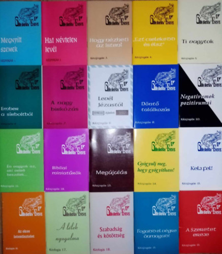 Dr. Gykssy Endre - Gykssy Endre Kzfogs sorozat 1-20. Megnylt szemek / Hat nvtelen levl / Hogy nzheti az Isten? / "Ezt cselekedd s lsz / Ti vagytok / Ember a srboltbl / A nagy birkzs / Levl Jzustl / Dnt tallkozs / Negatvumok p
