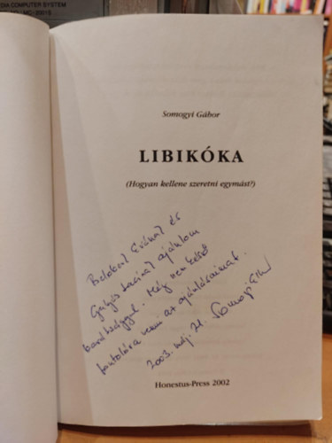 Libikka-hogyan kellene szeretni egymst