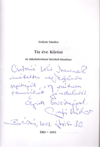 F�lsz�z �v kr�nik�ja