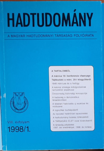 Hadtudomny 1998/1.