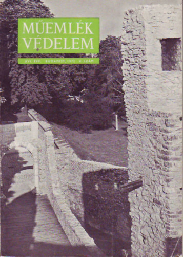 M�eml�kv�delem XVI �vf. 1972. - 4. sz�m