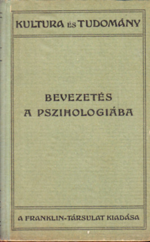 Wilhelm Wundt - Bevezet�s a pszihologi�ba