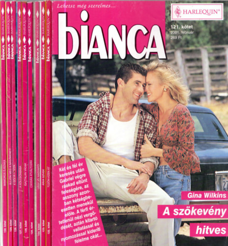 10 db Bianca magazin: (121.-130. lapszmig, 2001/02-2001/11, 10 db., lapszmonknt)