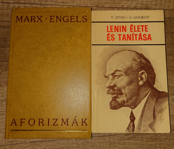 2 k�nyves marxista-leninista kezd�csomag: Aforizm�k, Lenin �lete �s tan�t�sa