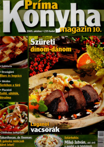 Hargitai Gyrgy - Prma Konyha magazin 2005/10.