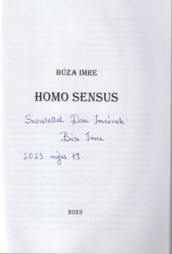Homo Sensus - dediklt