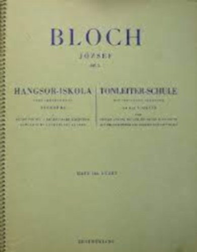 Hangsor-iskola - Tonleiter-Schule II. fzet (Heft) - Trt akkordokkal hegedre