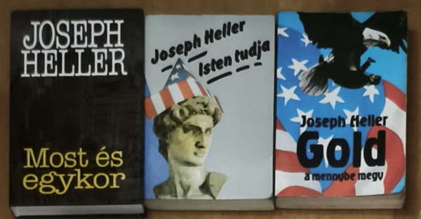 3db Joseph Heller reg�ny - Gold a mennybe megy, Isten tudja, Most �s egykor