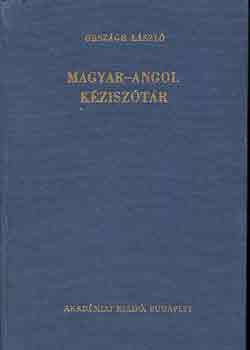 Magyar-angol kzisztr (Orszgh)