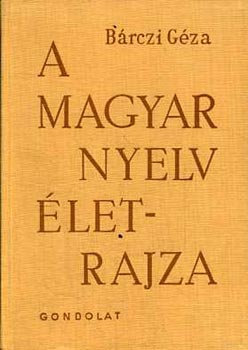 A magyar nyelv letrajza