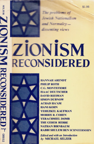 Zionism Reconsidered