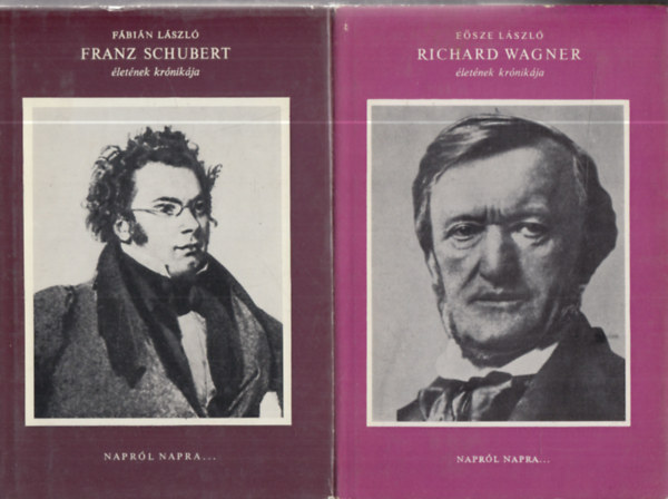2 db. letrajzi ktet (Franz Schubert letnek krnikja + Richard Wagner letnek krnikja)