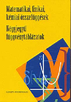 Matematikai,fizikai,kmiai sszefggsek -Ngyjegy fggvnytblzatok