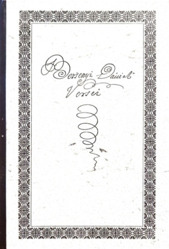 Mer�nyi Oszk�r - Berzsenyi D�niel  1808-i versgy�jtem�nye