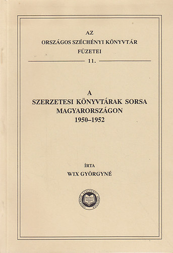 A szerzetesi knyvtrak sorsa Magyarorszgon, 1950-1952