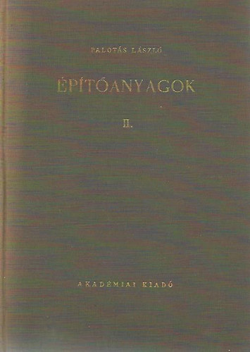 �p�t�anyagok II.