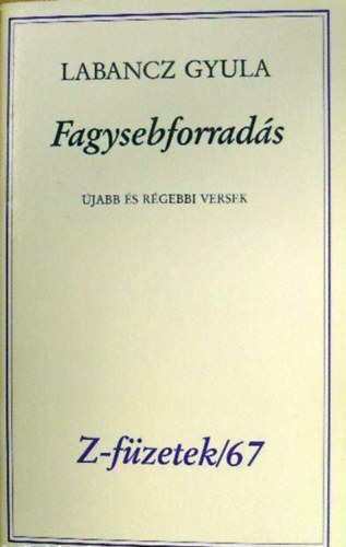 Labancz Gyula - Fagysebforrads