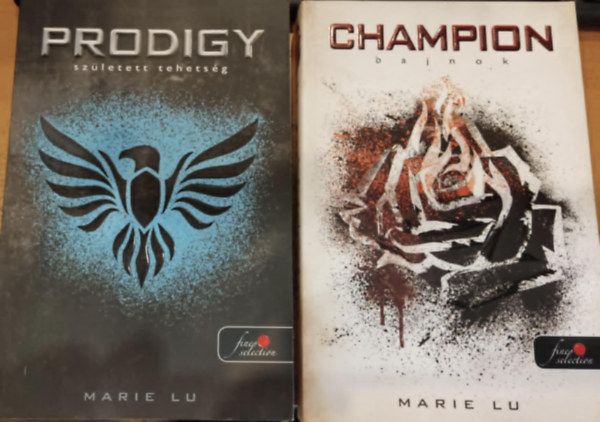 2 db Marie Lu: Prodigy: Szletett tehetsg + Champion: Bajnok