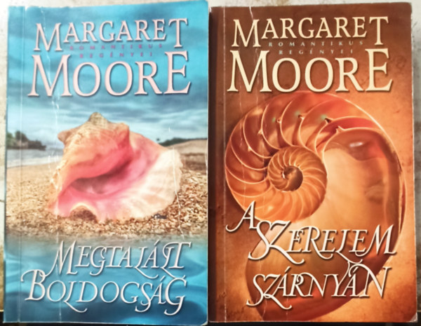 2 db Margaret Moore: Megtallt boldogsg +A szerelem szrnyn