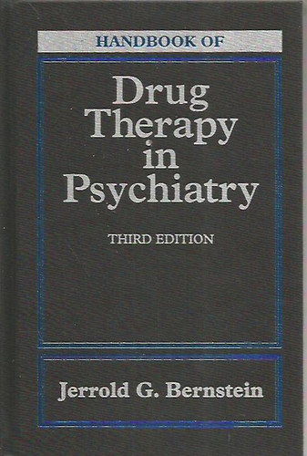 Handbook of Drug Therapy in Psychiatry