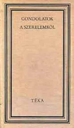 Gondolatok a szerelemr�l (t�ka)