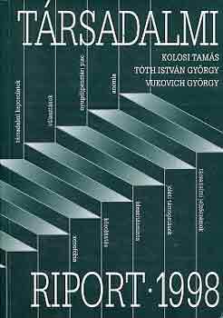 Kolosi-Tth-Vukovich - Trsadalmi riport 1998