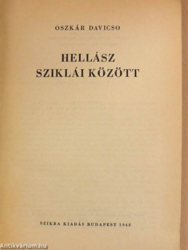 Hellsz szikli kztt