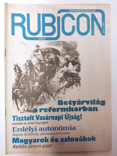 Rcz rpd  (szerk.) - Rubicon 1990/4. szm