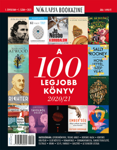 N�k Lapja Bookazine - A 100 legjobb k�nyv 2020/21