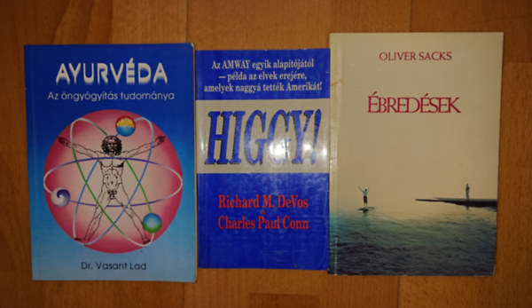 3 �nseg�t� k�nyv: Ayurv�da, Higgy!, �bred�sek