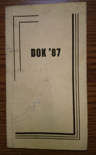 Dok '87 - K�zirat gyan�nt