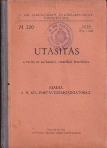 Utas�t�s a t�v�r� �s t�vbesz�l� vezet�kek fesz�t�s�re