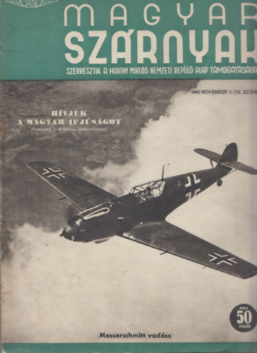 Magyar Szrnyak 1940/november 1. (13. szm)